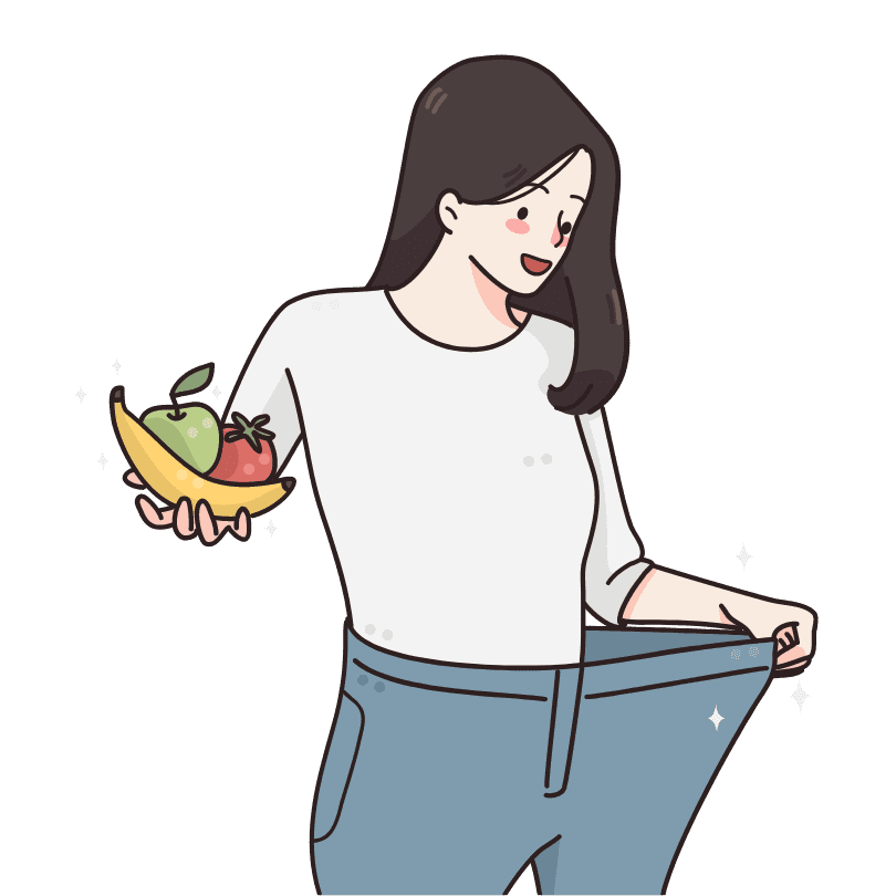 Weight loss eating